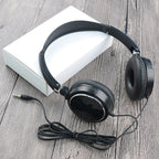 Universal Headphone Over Ear Foldable Wired Earphones HiFi Stereo Sound Portable Headset 3.5mm Headphone HiFi Stereo Sound