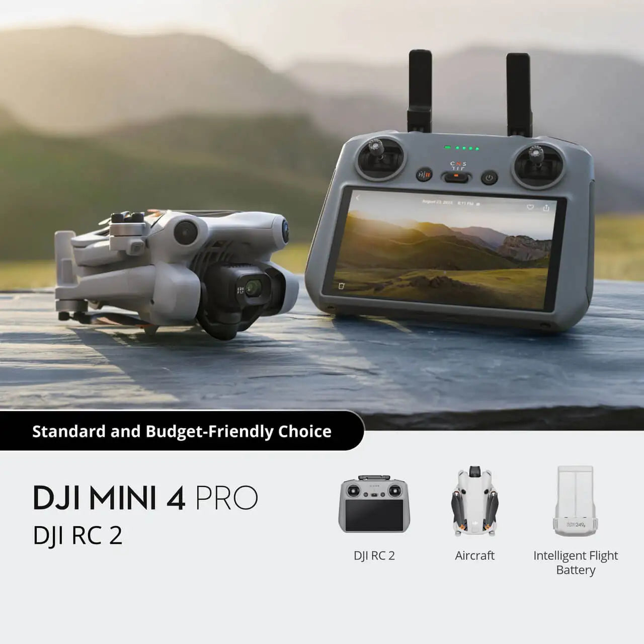 [EU STOCK] DJI Mini 4 Pro Mini Drone with 4K HDR Video Camera 34 Minutes Flight Time 20km Max Video Transmission Range New Original C0