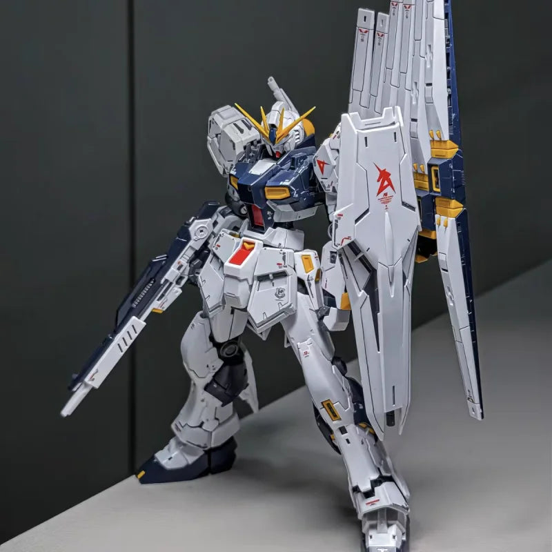 【IN STOCK】CHANGLONG Model Rg 1/144 5502 Rx-93 V Assembly Model Movable Joints Collectible Robot Kits Toys Models Christmas gift
