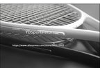 1pcs 27inch Technical Type Tennis Rackets Strung Carbon Aluminum Alloy Recreational Racquet Shockproof With Carry Bag For Adult
