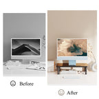 Adjustable Computer Monitor Stand Elevated view angle Computer Monitor Holder Stress Relief Desktop Creative Storage Rack Office