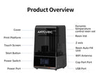 ANYCUBIC Photon Mono M7 Pro UV Resin 3D Printer 10'' 14K LCD 3D Printer With Automatic Resin Refill High Speed Printing