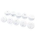 10Pcs White Electrical Safety Socket Protective Cover Baby Care Safe Guard Protection Anti Electric Shock Rotate Protectors