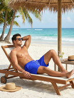 Mens Swim Trunks with Compression Liner Phone Pocket Summer Quick Dry Board Shorts Beach Shorts Swimwear Swimsuit Bathing Suits
