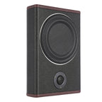 8 Inch Ultra Slim Car Subwoofer Under Seat 12V 600W Car Active Subwoofer Compact Car Bass Audio Car Stereo Amplifier Speaker