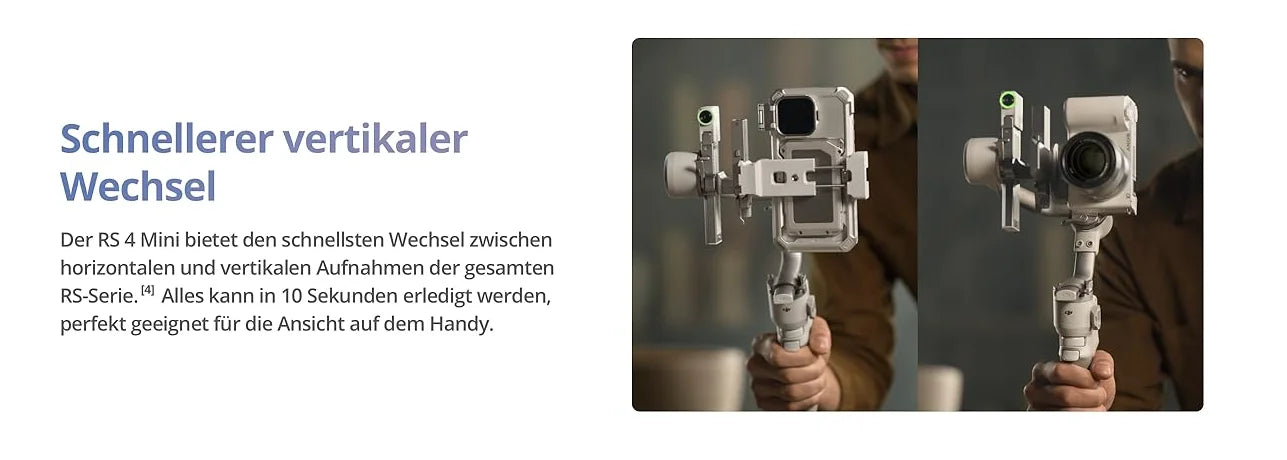 DJI RS 4 Mini Handheld Gimbal Stabilizer For Sony A7/ ZV Camera And Smartphones Intelligent Tracking 4th-Gen Stabilization