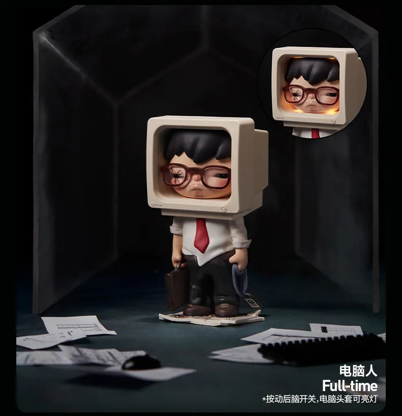 POP MART Hirono TAMED WILDGRASS Series Mystery Box Genuine Blind Box Guess Toys Bag Ornament Figurines Home Decor Desktop Dolls