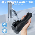 SEJOY Water Flosser Irrigator Dental Teeth Whitening strips Portable 230ML Tank 5 Modes 8 Jet Tips Washing Machine for Home