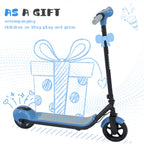 Vankel 6.5-inch Kids Electric Scooter for Boy & Girls with Bluetooth Rainbow Lights 8-10km Range LCD Display Children Scooter