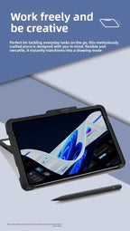 Acrylic Transparent Protective Case for 12 Inch Microsoft SurfacePro12 Tablet (2025) – Shockproof, Anti-Drop,with Shoulder Strap
