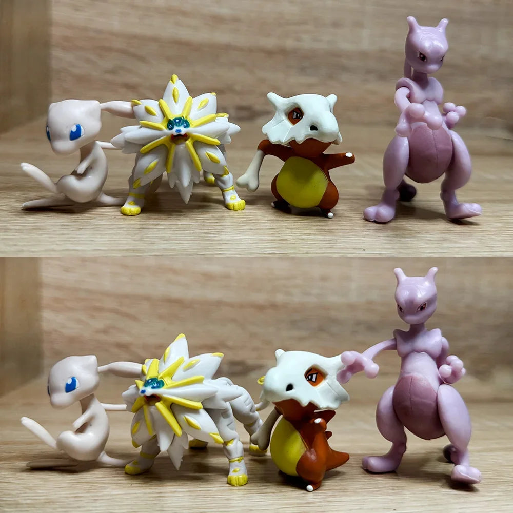 Pokemon Action Figure Pikachu Toys Charmander Squirtle Bulbasaur Pocket Monster Tiny Figure Childrens Gift