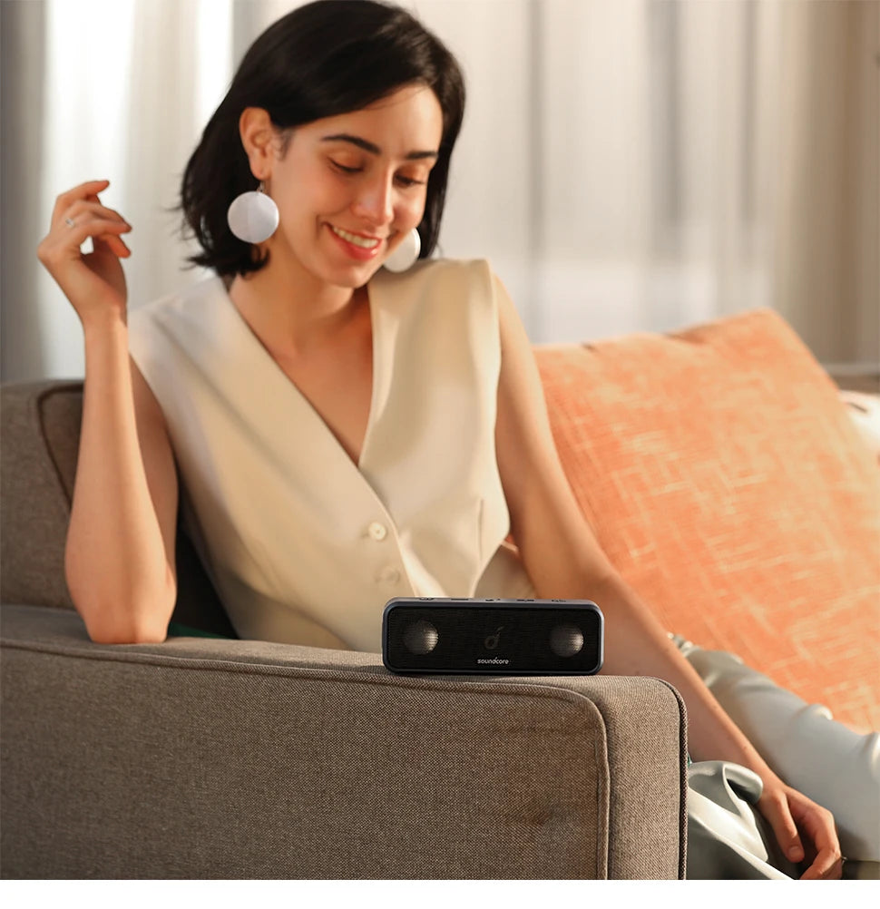 (EU stock) Soundcore 3 from Anker, Bluetooth 5.0 loudspeaker, 24H playing time, IPX7 waterproof, stereo sound with titanium membrane, Bas