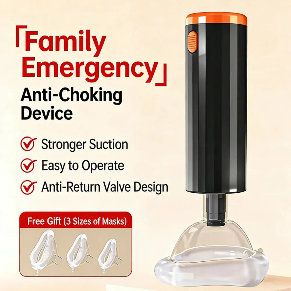 Automatic Choking Rescue Device Travel Home Cpr Choking Emergency Device Adult Children Portable Asphyxia Rescue Machine