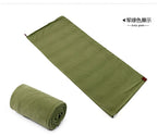 Portable Ultra-light Polar Fleece Sleeping Bag Outdoor Camping Tent Bed Travel Warm Sleeping Bag Liner Camping Sport Accessories