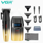 VGR Hair Clipper Professional Hair Cut Machine Face Shaver Barber Clippers Beard Trimmer Metal Trimmer for Men V-003 V-906 V-308