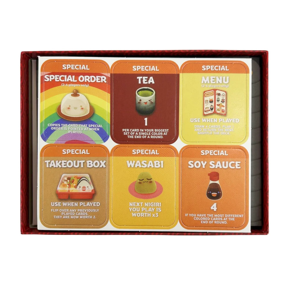 Sushi Go Party Family Gathering Game Card,Fun Card Game,Party Board Deck