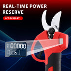 Podofo Brushless Electric Pruning Shears 2.5-Inch Cordless Garden Branch Cutter Battery Powered Shrub and Tree Trimming Tool for Landscaping Orchard Yard Maintenance