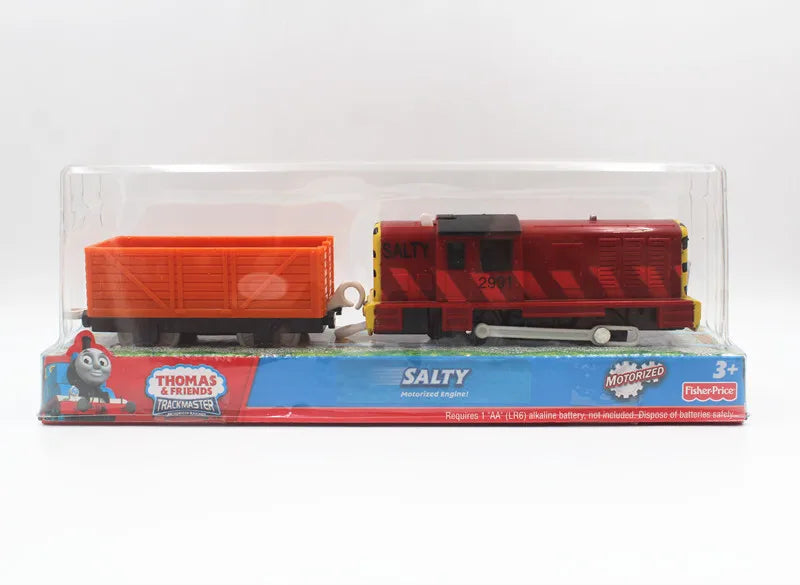 Original Thomas and Friends Electric Train Motorized Engine Railway Train Gordon Donald Douglas Freddie Kid Toy for Boy Children