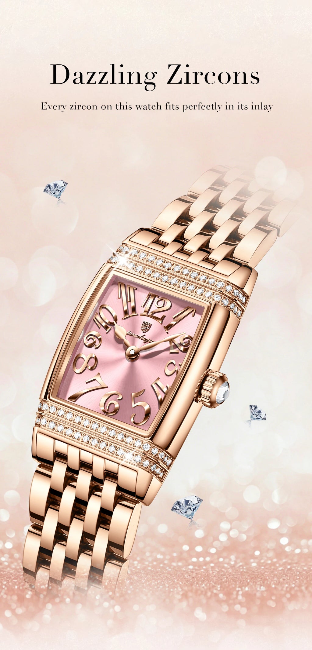 POEDAGAR Elegant Watch For Woman Stainless Steel Quartz Waterproof Ladies Watch High Quality Casual Women's Watches Female Reloj
