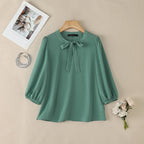Summer Solid Color Blouse 2026 ZANZEA Women Tops Trend Casual O Neck Short Sleeve Blusas Female Elegant OL Work Shirt Mujer