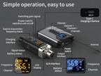 Stereo UHF in-ear monitoring wireless system DT1/2/4 transmitter and receiver of live music stage performance studio