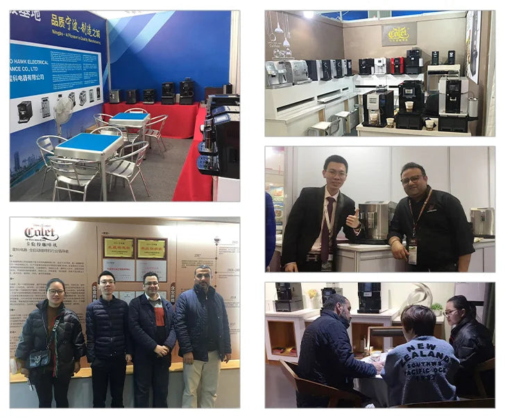 Direct Sale Super Smart Large HD Touch Screen Q007S Fully Automatic Coffee Machine Bean to Cup Caldoo Coffee Maker Machine