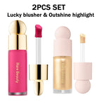 Rare Beauty Powder Highlighter Blush Water Light Shimmer Waterproof Long Last Face Illuminator Brighten Light Liquid Highlighter