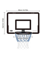 Children's wall mounted silent non porous foldable basketball stand indoor and outdoor activity basketball stand with basketball