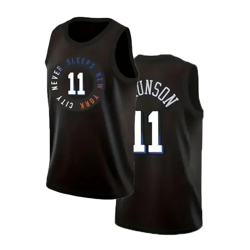 Boyfriend Style Men's Basketball Jersey No.11 Embroidered Sportswear Vest Breathable Casual Tank Top For Sports Running,Workout