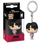 Funko POP Keychain Toy Men's Team Cartoon V JUNG KOOK JIMIN Jin V J-HOPE Pocket Pop Keychain Vinyl Action Figure Collection Toys