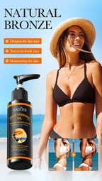 100ml Tanning Spray: Lightweight Texture, Moisturizing, Beautiful Black Tone, Creates a More Wild and Confident Look. Large Capacity, Beautiful Tan Finish, Streak-Free, Quick-Drying, No Tanning Effect.