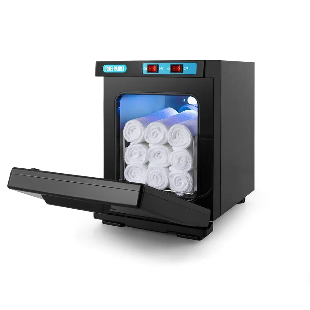 5L UV Sterilizer Towel Warmer, 150W Fast Heating Aluminum Chamber, Professional for Spa & Beauty Salon Hygiene
