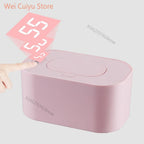 Baby Wipe Warmer Heater Wet Towel Heating Box Portable Home Car Use Mini Dispenser for Disinfecting Wipes Napkin