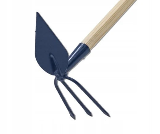 KADAX Hoe Garden Hoe With Forks Shaft 125cm