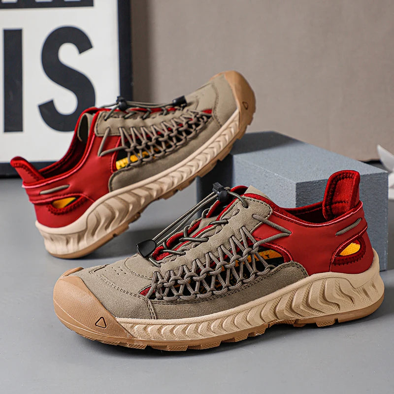 Classic Brand Summer Breath Trekking Sneaker Top Quality Wearable Mountain Climbing Shoe Unisex Anti Slip Outdoor Hiking Shoe