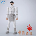 9L3D Superhero Team Invincible Boy Heroes Action Figure Lucky13 Dummy13 Multi-Colored T13 Multi-Jointed Collectible Toys Titan13