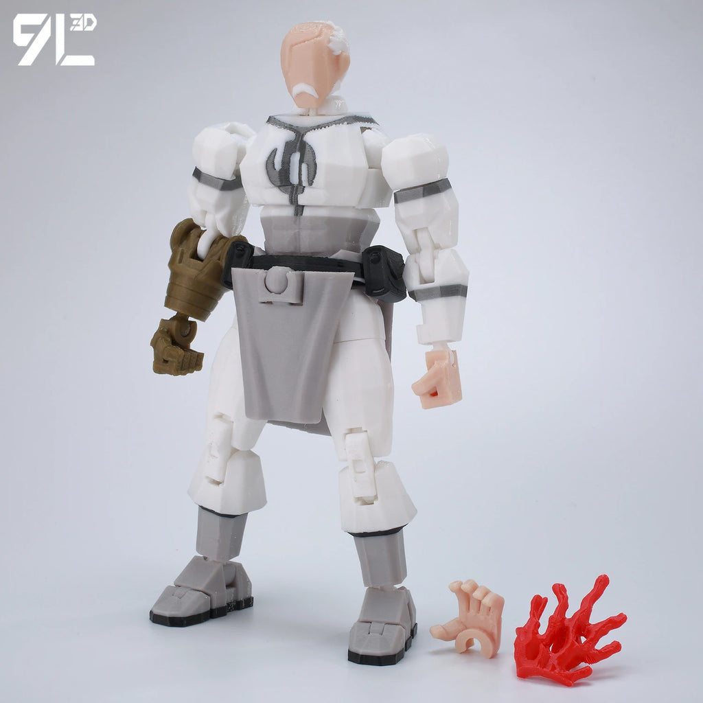 9L3D Superhero Team Invincible Boy Heroes Action Figure Lucky13 Dummy13 Multi-Colored T13 Multi-Jointed Collectible Toys Titan13