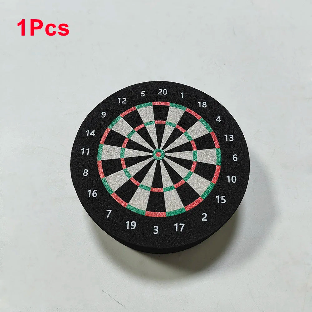10cm Mini Dart Dock - EVA Foam Dart Holder & Base Station with Double Face Dartboard Design, Soft Stand for Home & Party Games