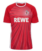 FC Köln Special Edition Black Soccer Jersey,  Sponsor, Ornate Pattern Breathable Football Shirt for Fans & Match Wear
