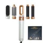 5 in 1 Hair Dryer Brush Hot Comb Set Professional Curling Iron Hair Straightener Styling Tool For Professional Hair Dryer