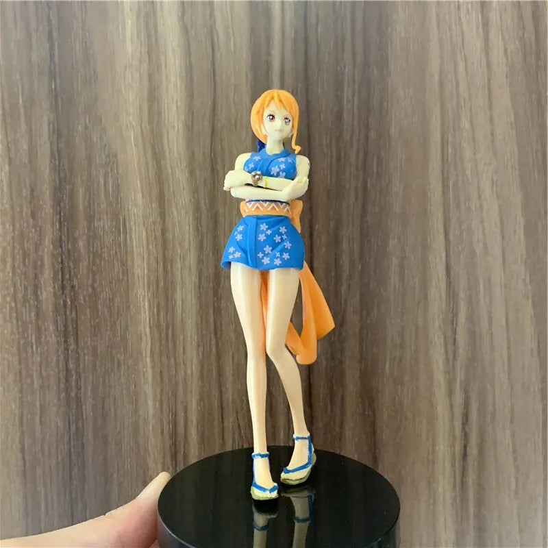New One Piece Figure Ninja Nami PVC Figures OP Tama Luffy Yamato Kaidou Zoro Sanji Usopp Law Newgate Model Gift Toy
