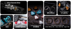 7Hz x Crinacle Zero :2 Updated 10mm Dynamic Driver IEM Wired Earbuds Earphones Gaming Earbuds with OFC IEM Cable for Musician