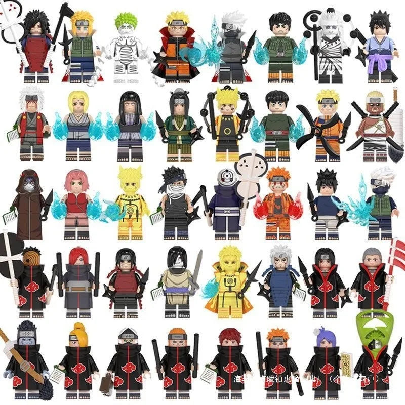 Naruto A Animation Game Peripheral Toy Kaguya Boruto Neji Tenten Iruka Yamato Madara Sasuke Anime Action Model Figure Collection Main image