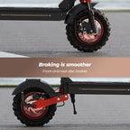 iScooter iX5S  Adults Electric Scooter 1000W Motor 48V15Ah Battery 11Inch  All Terrain Tire Foldable Electric Scooter
