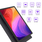PRITOM 10 Inch Tablet PC with SIM Slot Android 13 64 GB Quad Core Touch Screen WiFi GPS Support 3G Phone Call
