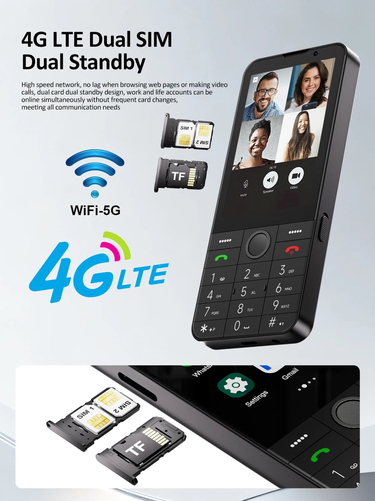 SERVO F26 PRO Android Smartphone Touch Screen 4G Cellular 3.5" Display WiFi GPS Google Play Button Smart Phones Dual SIM 2850mAh