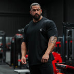 SILVERBACK Loose Fit Men's Cotton T-Shirt Summer Gym Fitness Round Neck Short Sleeve Running Shirts Casual Premium Sportswear