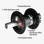 ARC MT088 MTB Hub 6 Pawls 180 Clicks Sealed Bearing Hub Front 9x100 15x100 Rear 10x135 12x142 Bicycle Cube 8 9 10 11 12 Speed