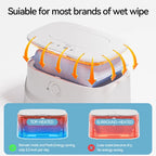 USB Powered Baby Wet Wipes Warmer Night Light Car Hanging Constant Temperature Wet Wipes Dispenser Box Wipes Warming