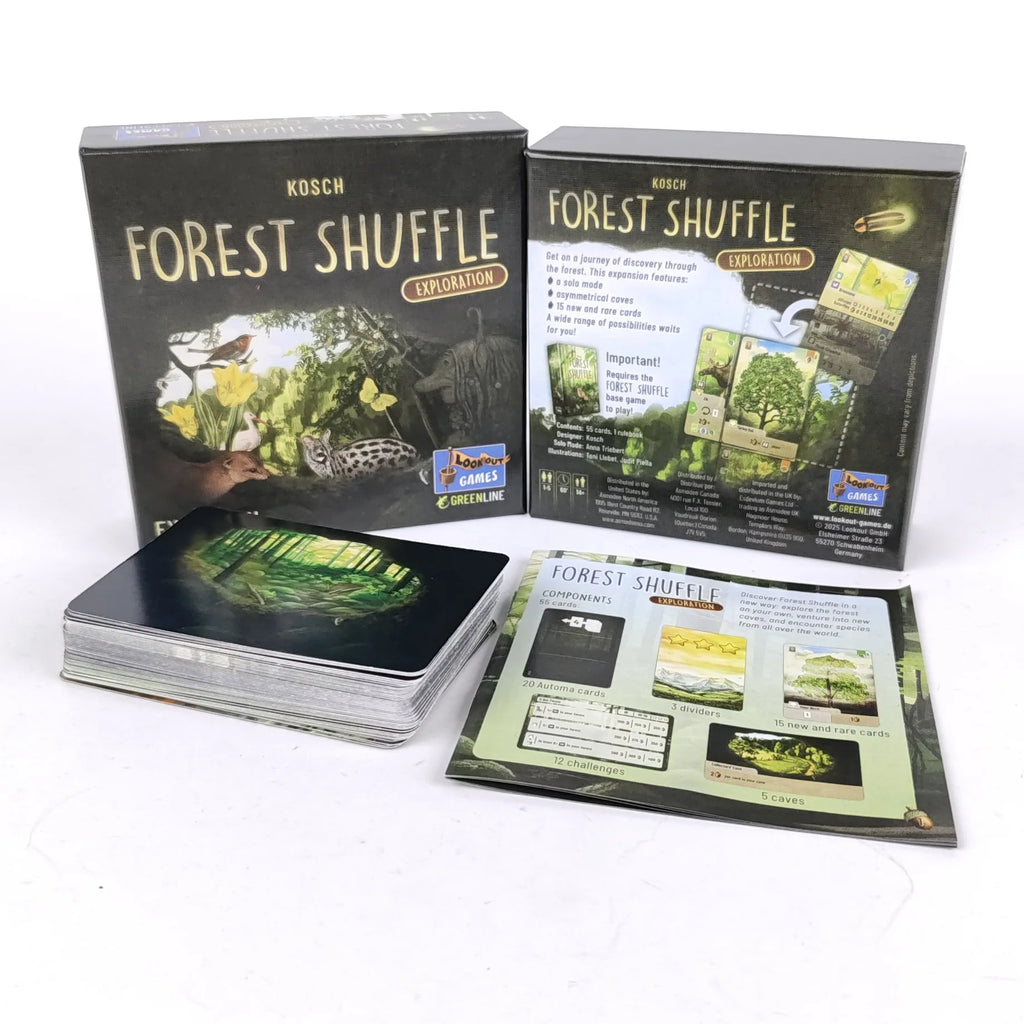 Forest Shuffle Card Game - Clever Strategy Game Fun Family Game for Kids and Adults - Woodland Edge、ALPINE、Expansion Game